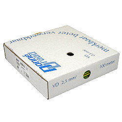 VD draad 2,5mm2 Geel-Groen 100mtr