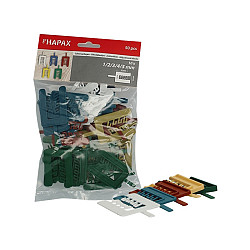 HAPAX uitvulplaatjes 1-2-3-4-5mm/50st