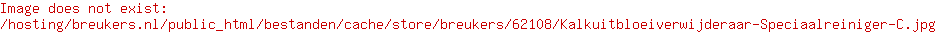 Kalkuitbloeiverwijderaar Speciaalreiniger C