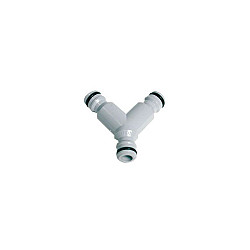 Y-vertakking met 3 nippels