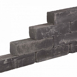Blockstone Getrommeld 60x15x15 Black