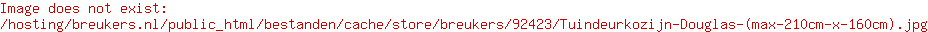 Tuindeurkozijn Douglas