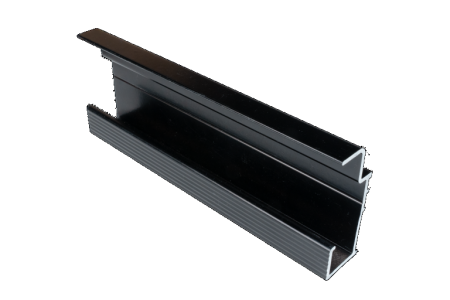 WEO Brise soleil Alu rail KX-3000 RAL9005 L 300cm