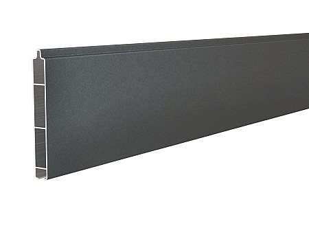 Alu tand + groef profiel 21x160mm (wb 150mm) L-178 cm RAL7016