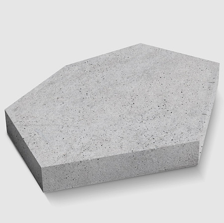MBI Deer Organic Crosshatch Full Tile Small Grijs 12cm