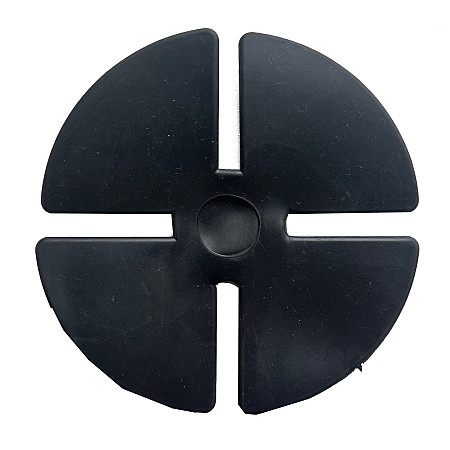Tegeldrager rubber vulplaat