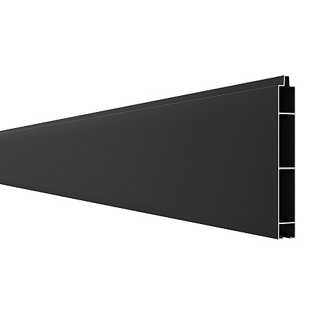 Alu tand + groef profiel 21x160mm (wb 150mm) L-178 cm RAL9005