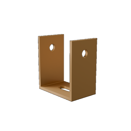 Brise soleil U-Beugel Cedar verpakt per 16 stuks