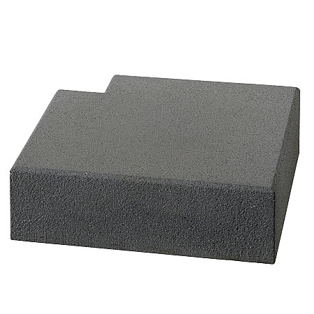 Kann Vios Traptrede Hoek 50/50x35x15cm Antraciet