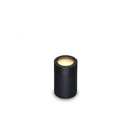 Hamulight Avis cirkel zwart grondspot | 0,2 watt | 12 volt