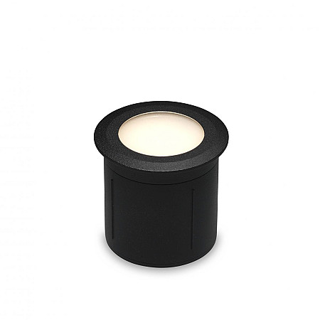 Hamulight Cepos Ring zwart grondspot | 1,2 watt | 12 volt