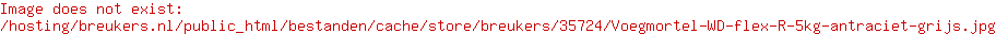 Voegmortel WD flex R 5kg antraciet-grijs