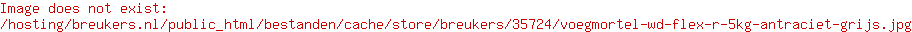 Voegmortel WD flex R 5kg antraciet-grijs