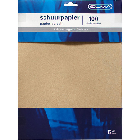 Schuurpapier Middel 5Vel Elma