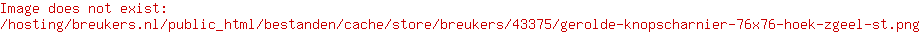 Gerolde knopscharnier 76x76 hoek z.geel /st