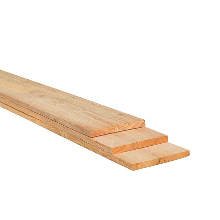 Plank 300x20x2,1cm Douglas bezaagd